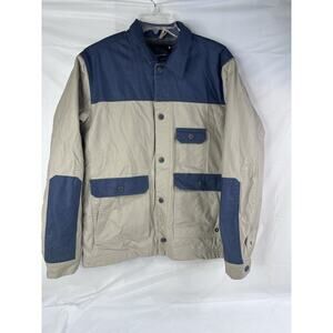 Tavik Interface Jacket Mens M Modern Beach Culture Button Up Barn Chore Coat